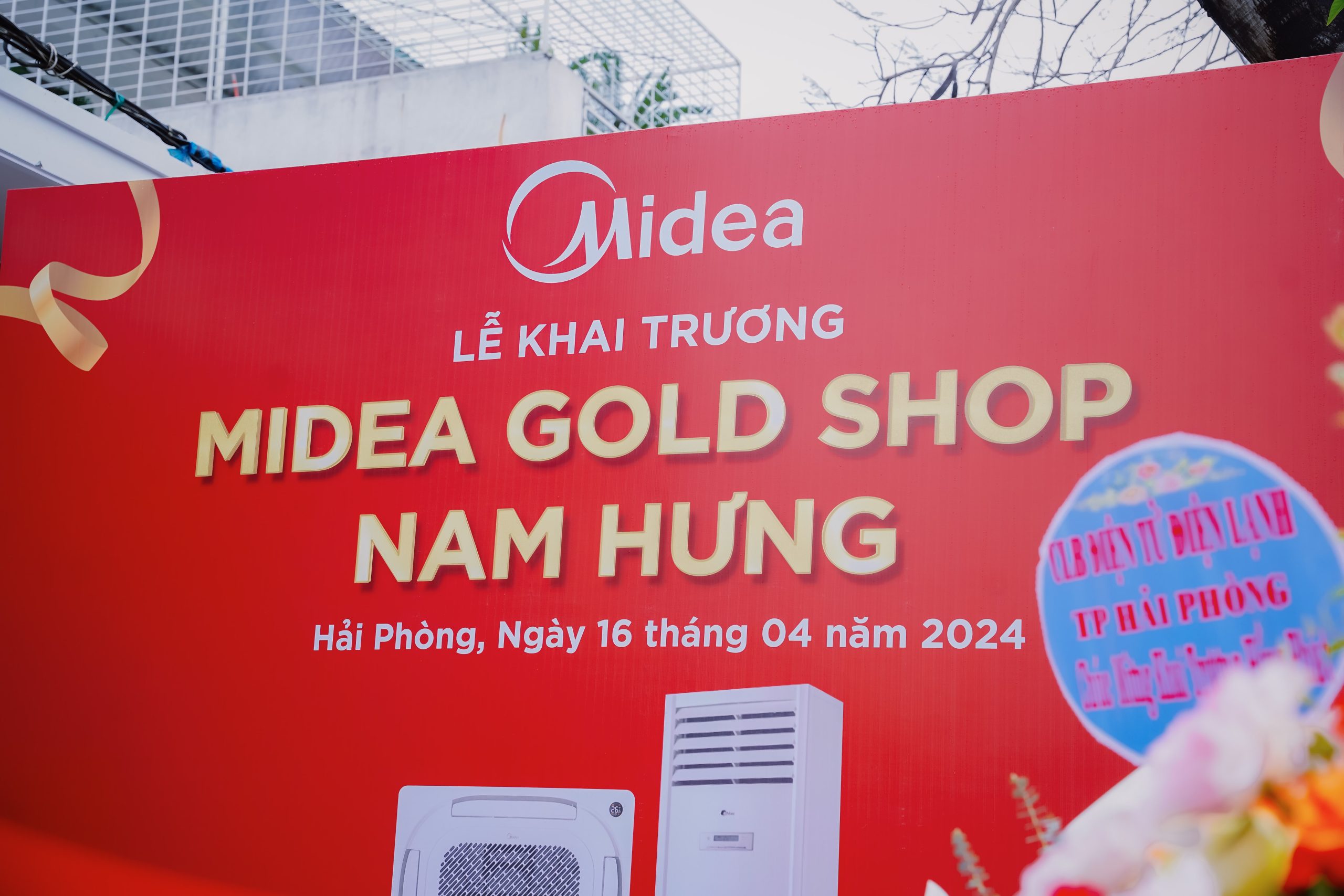 LỄ Khai TrƯƠng Midea Gold Shop Nam HƯng